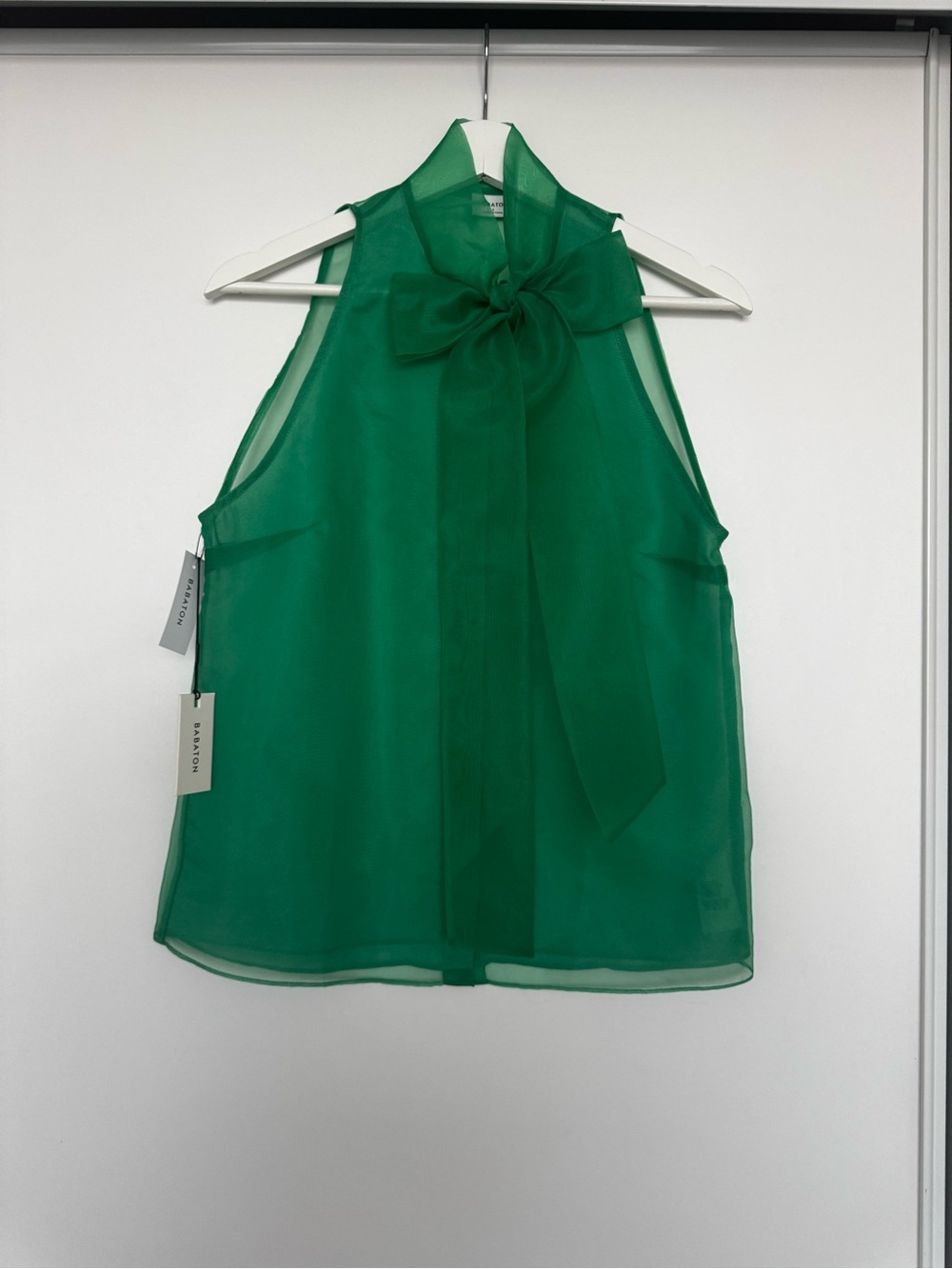 Babaton Julius Top in Emerald Green